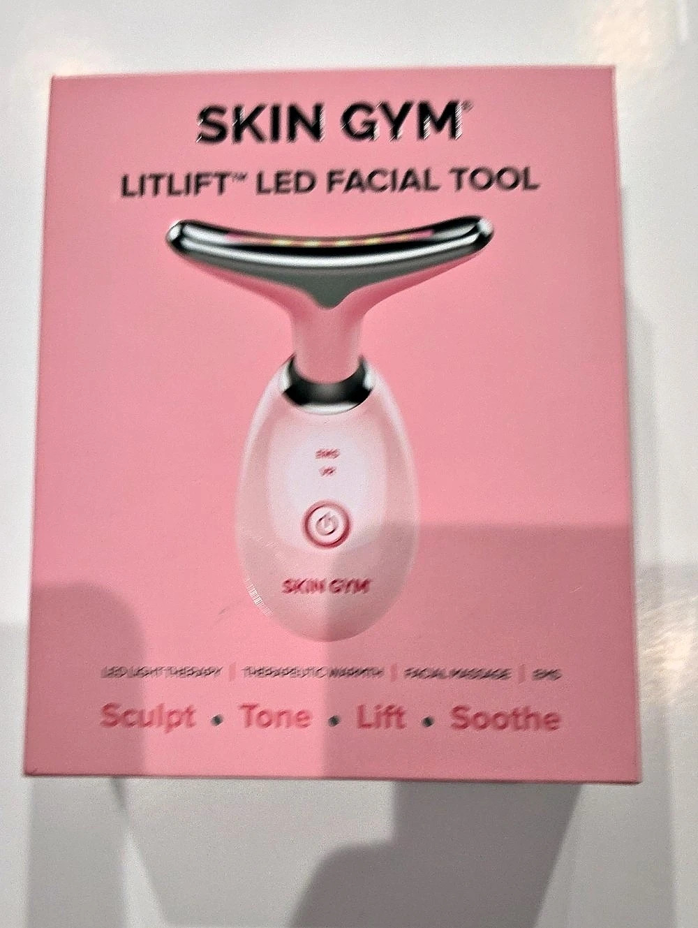 Skin Gym Liflift LED Facial Tool LED Facial Tool Pink NWT